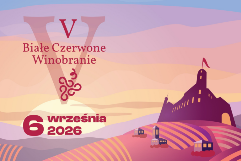 Plakat V Białe Czerwone Winobranie